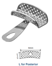 Fusayama Stainless Steel Impression Tray (Posterior)