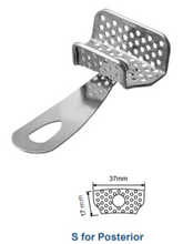 Fusayama Stainless Steel Impression Tray (Posterior)