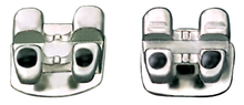 Bicuspid Band pre-weld, with Weldable brackets, Sinterline Plus™